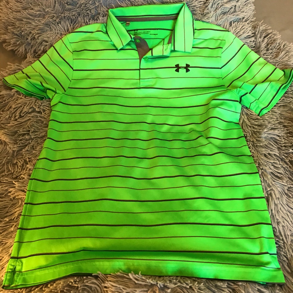 Under Armour YOUTH BOYS LARGE polo shirt